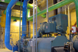 TSU Cogen Expansion | For this project we installed a new 2,000 ton chiller with associated pumps and piping.