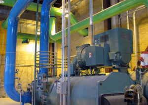 TSU Cogen Expansion | For this project we installed a new 2,000 ton chiller with associated pumps and piping.