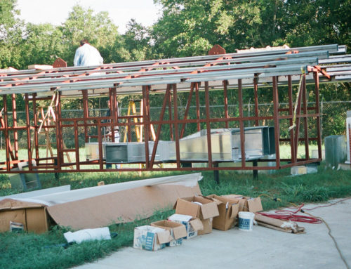 Prefabricated MultiZone Rooftop Air Conditioning Unit Replacement (During Fabrication)